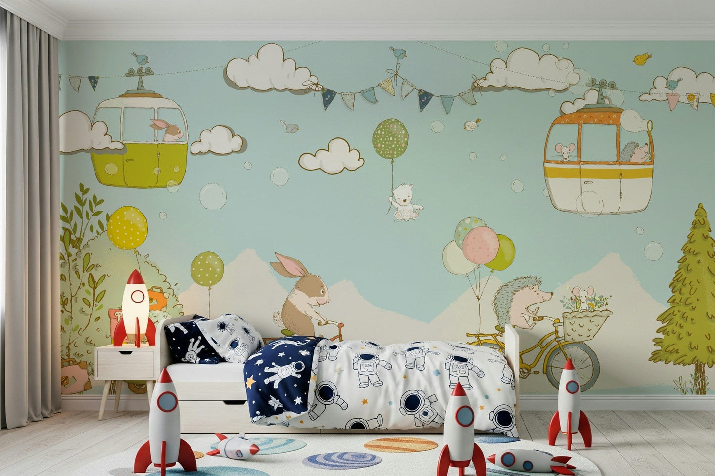 Animal Adventures Wall Mural -2761312