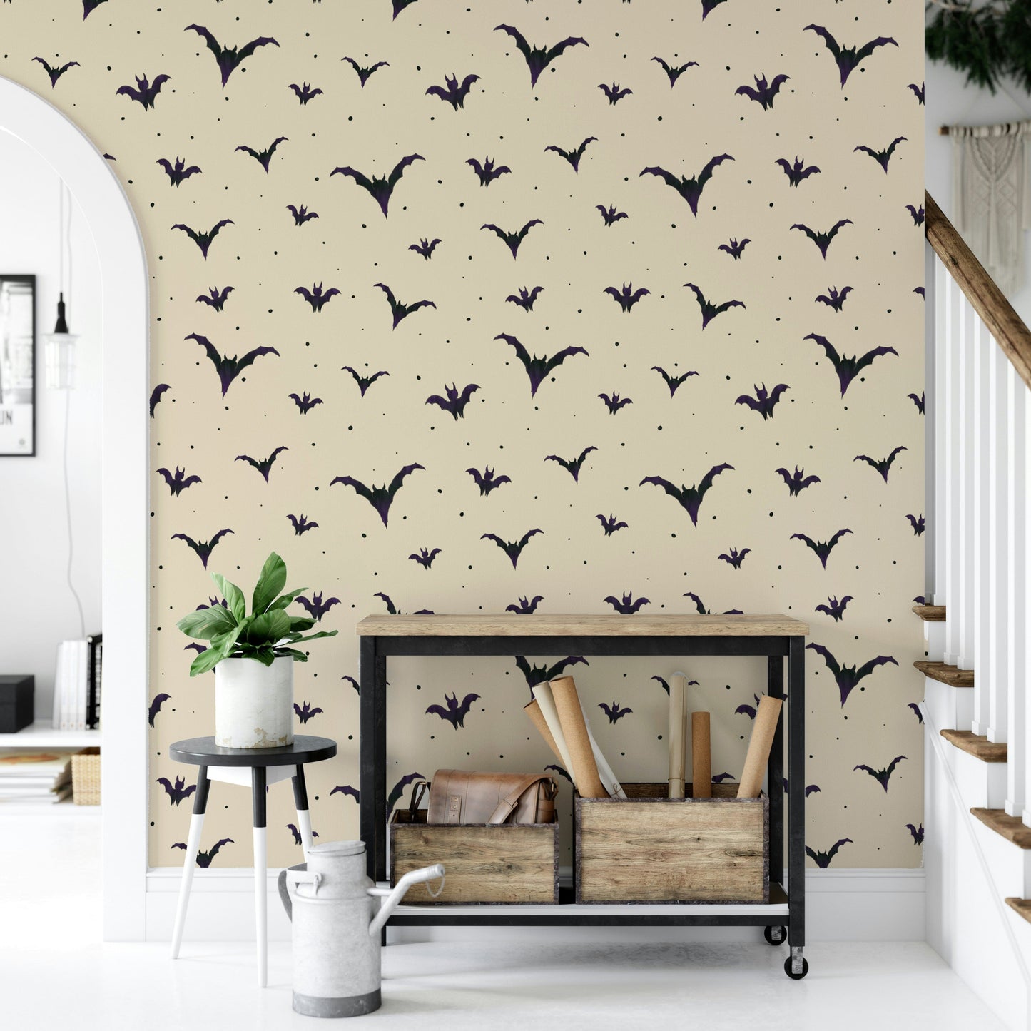 The artistic style is simple and graphic.
