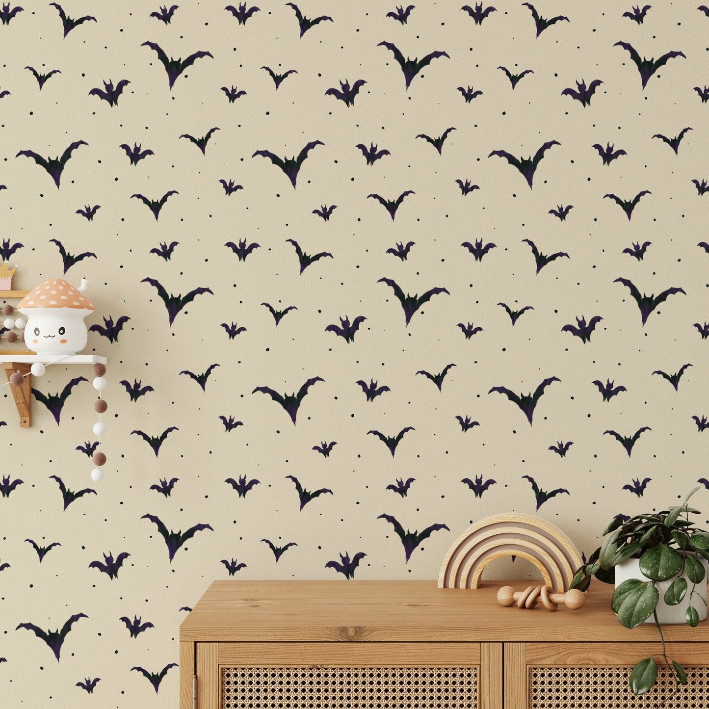 The overall feeling is one of whimsy, magic, and a touch of spooky charm.
