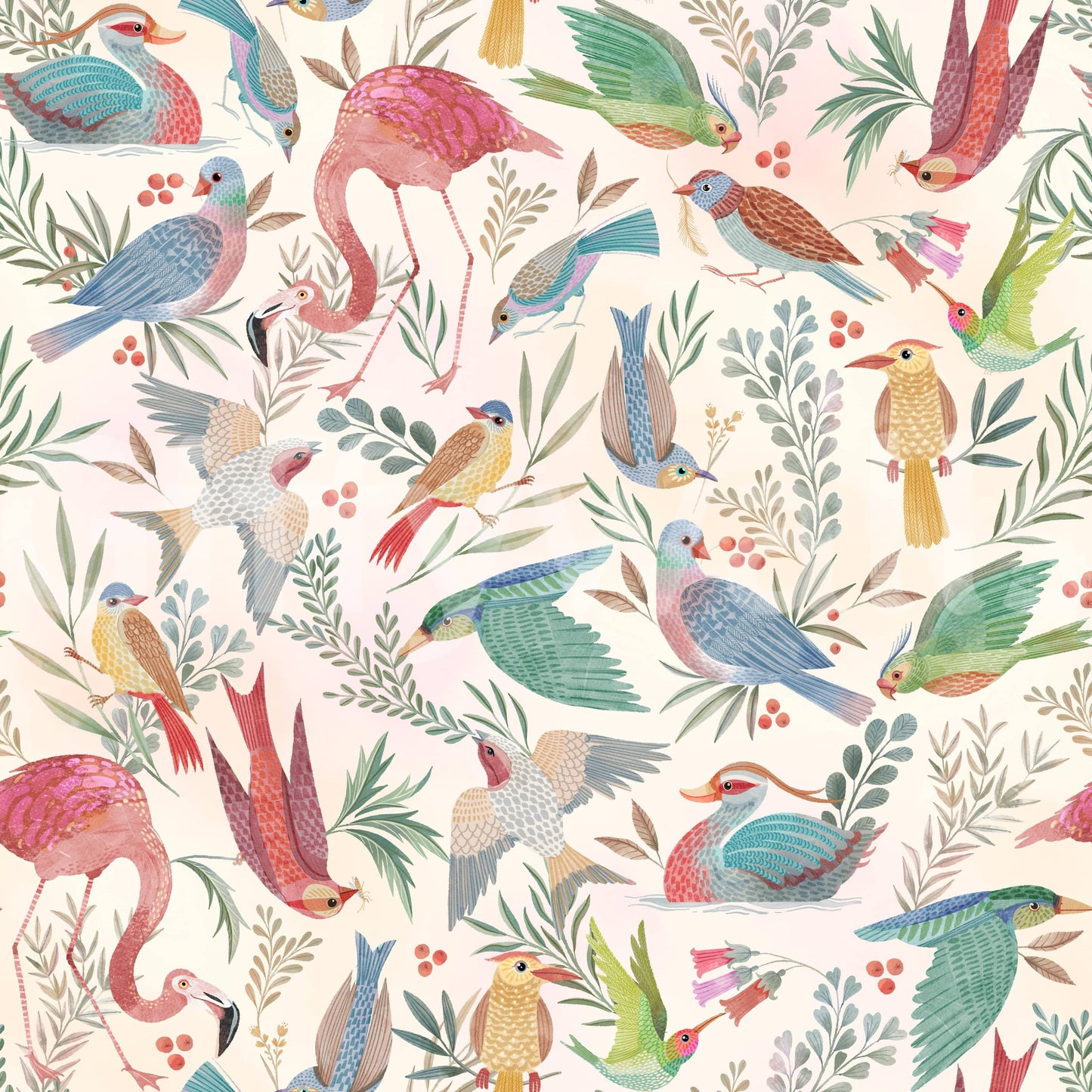 light Birdwatcher's Wallpaper⁠