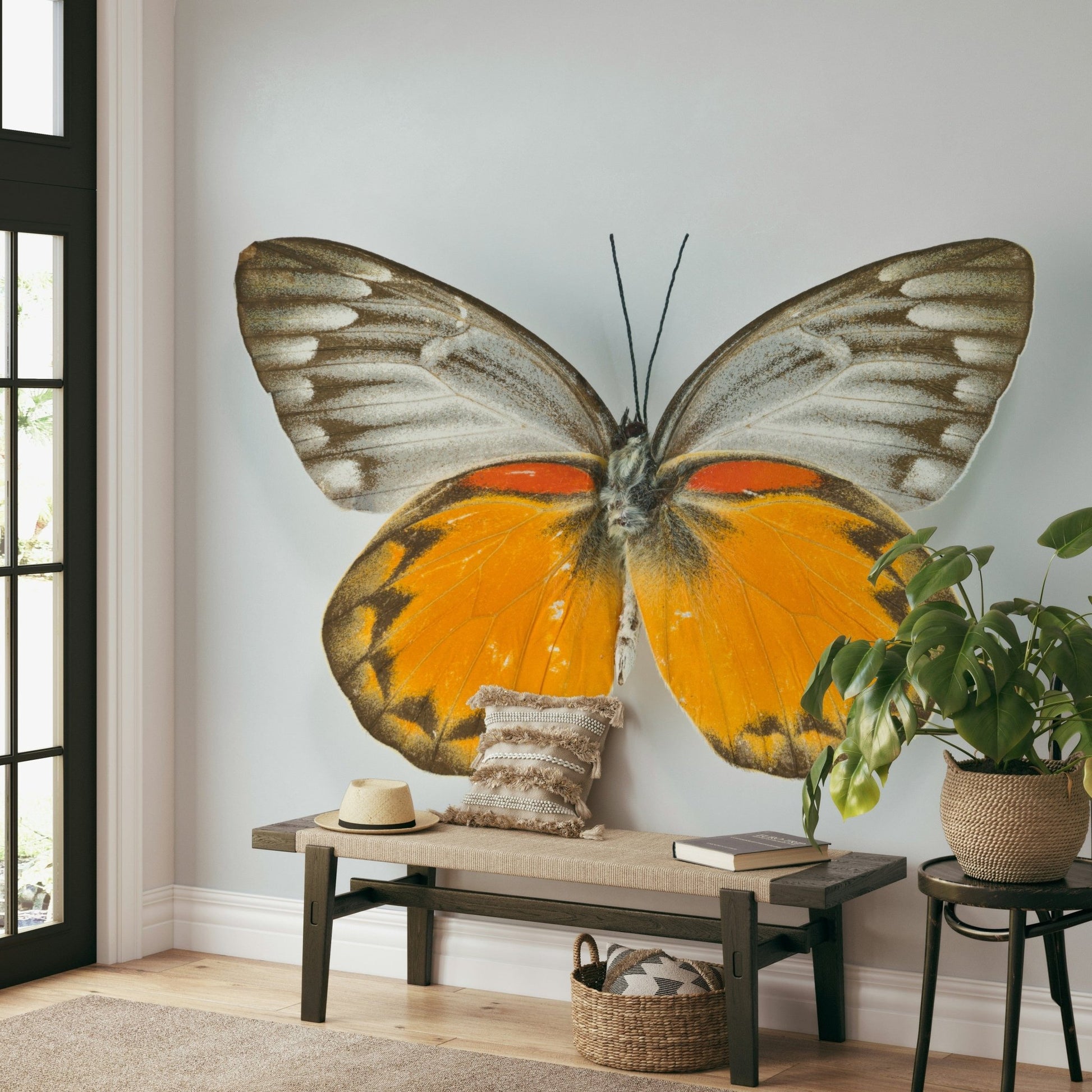 Whimsical Butterfly Wall Mural