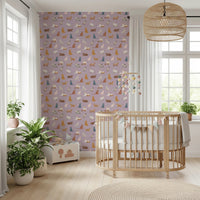 Whimsical Cat Parade Wallpaper⁠