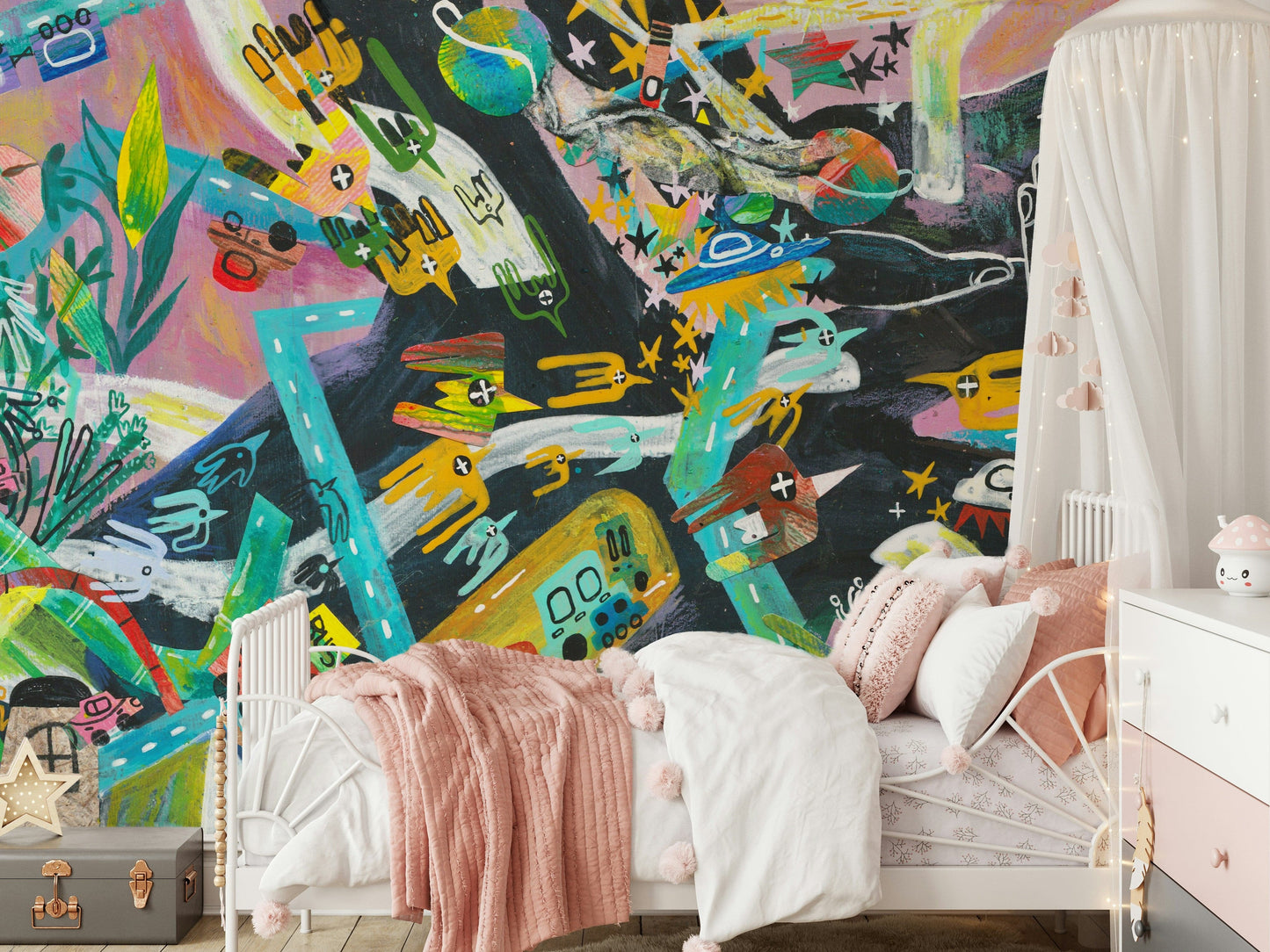 Urban Sprawl Symphony Wall Mural -2574515