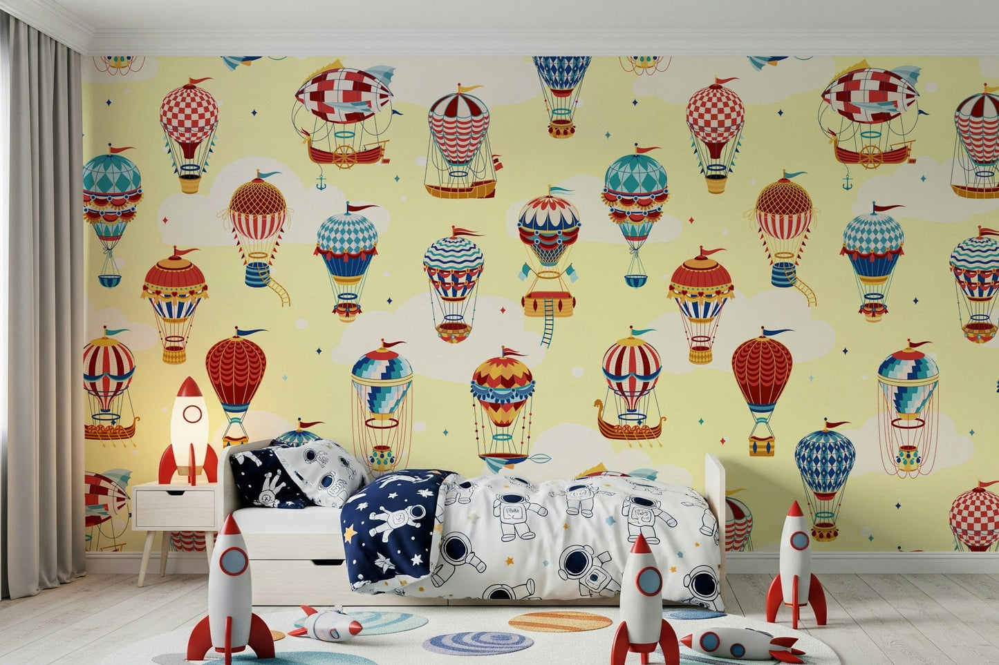Up, Up, and Away Balloons Wall Mural -2735492