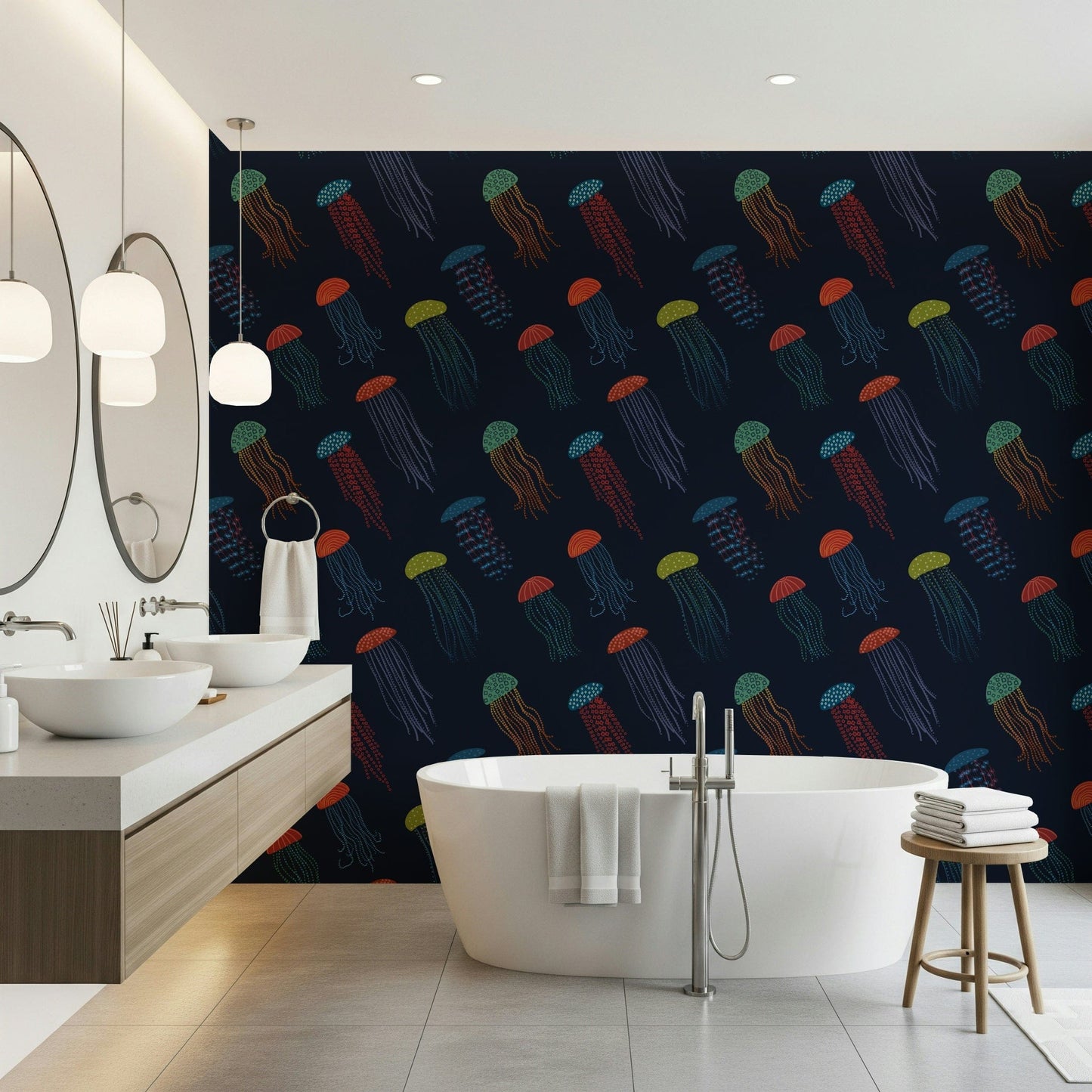 Jellyfish Parade Wallpaper⁠