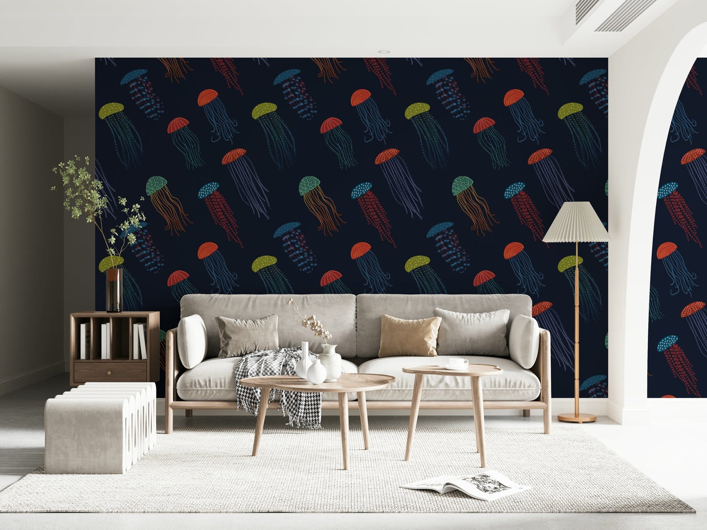 Jellyfish Parade Wallpaper⁠