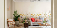 Artistic wildflower bloom wallpaper

