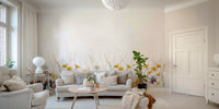 Nursery meadow wallpaper design

