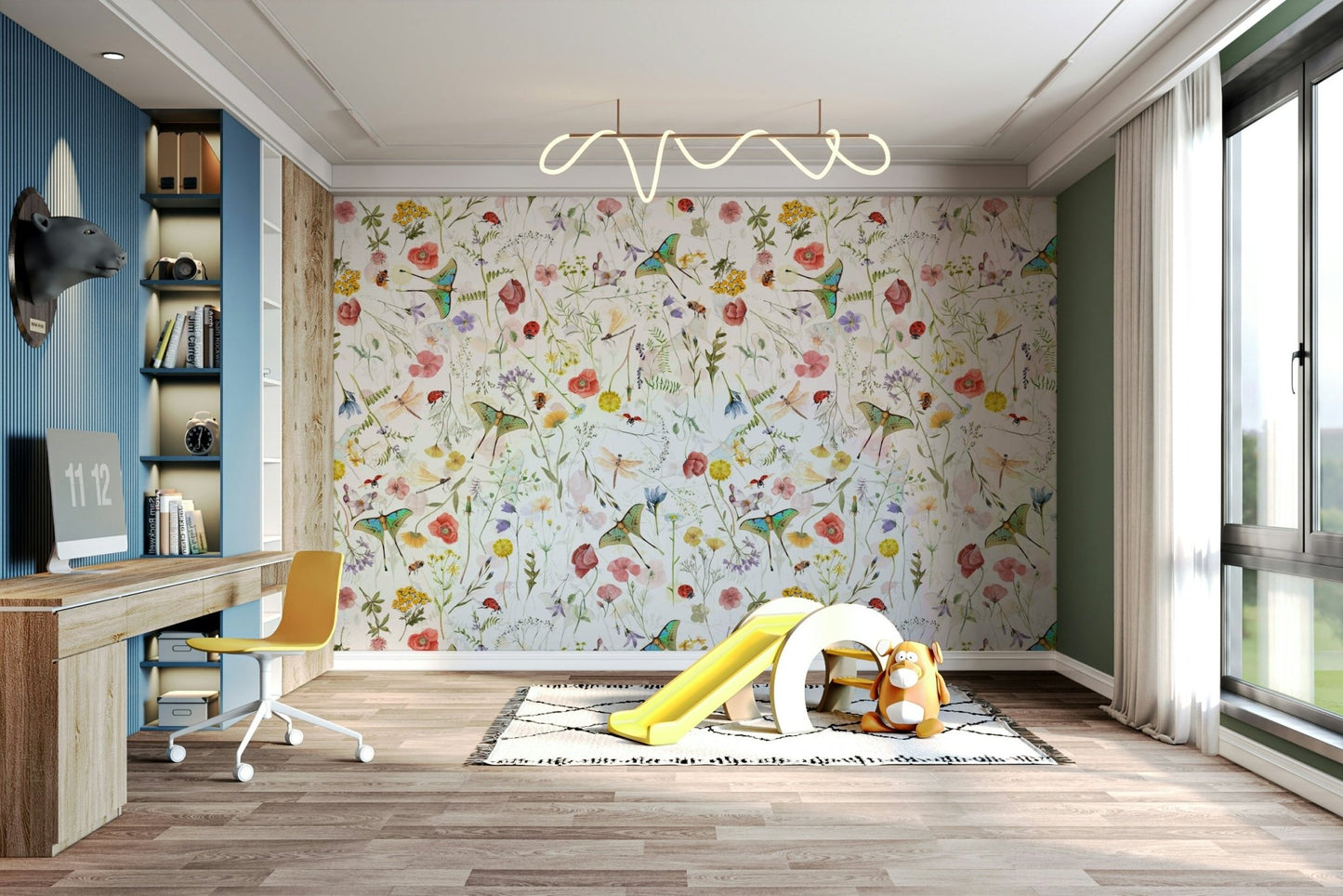 The style is moody and feels very elegant and mysterious.

