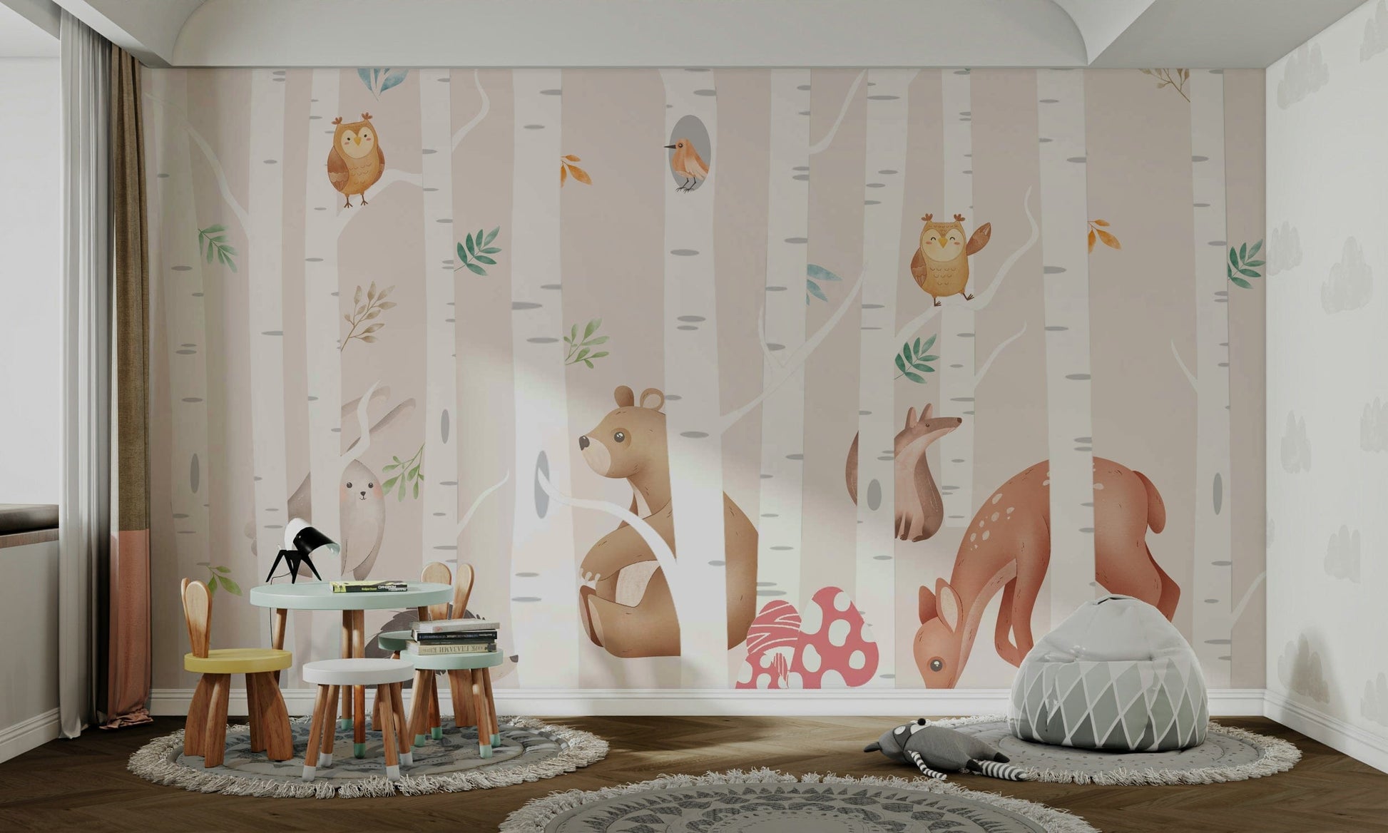 The image feels peaceful and restful.

