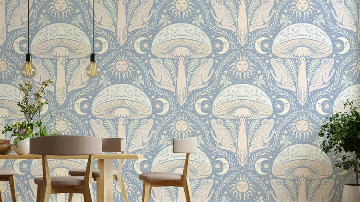 Whimsigothic Toadstools Ayara Pastel-02 Wallpaper

