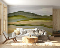 Easy install nature mural

