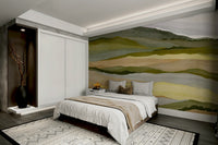 Bedroom serene mural

