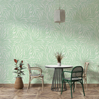 Elegant wallpaper featuring whispering leaves