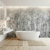 Whispering Weeds Wall Mural