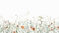 Artistic floral wallpaper for walls

