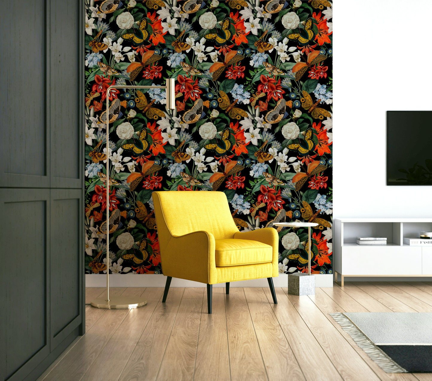 Whispers of the Night wallpaper adding peaceful mystery to rooms

