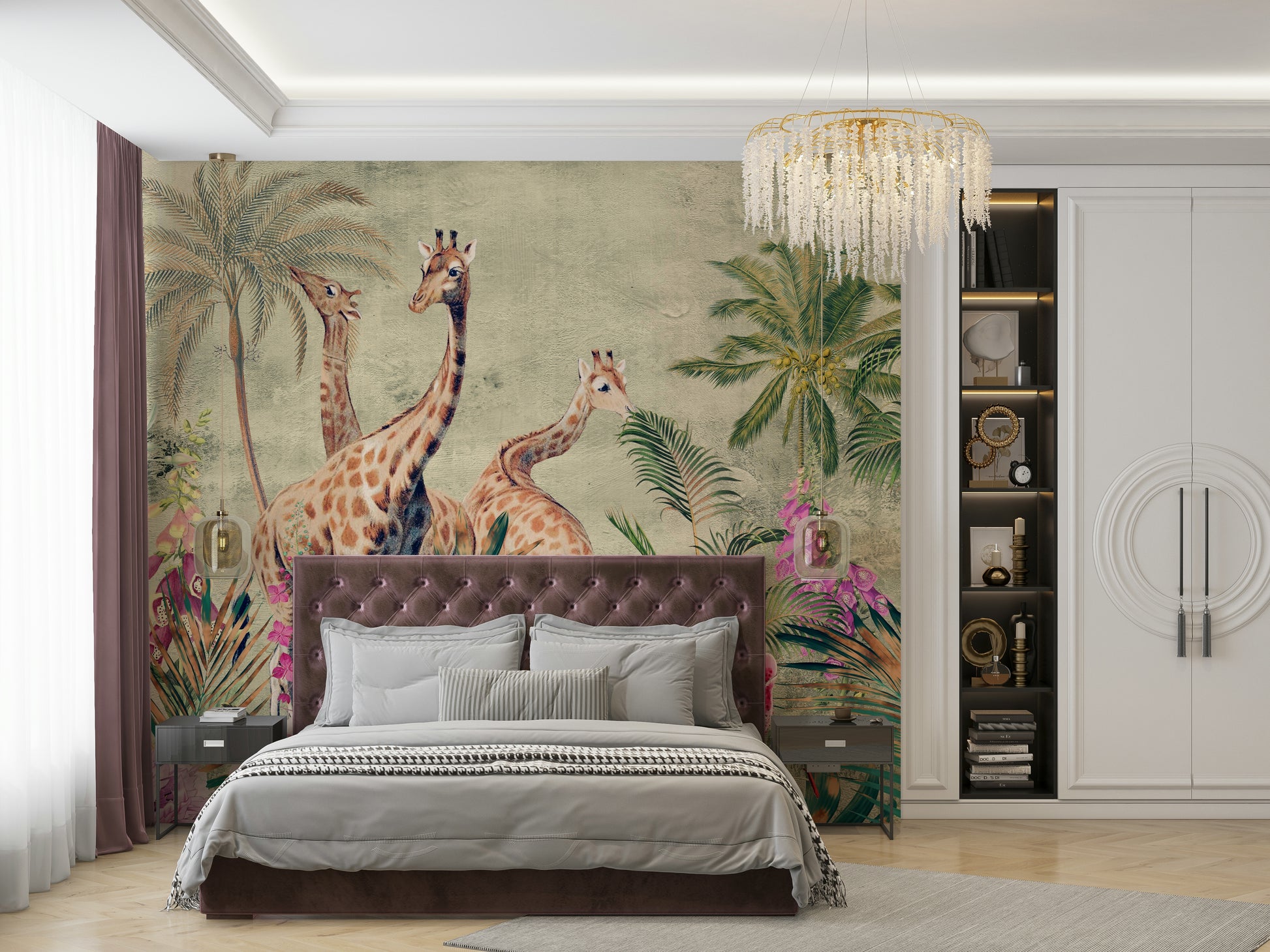 Easy to install mural wallpaper

