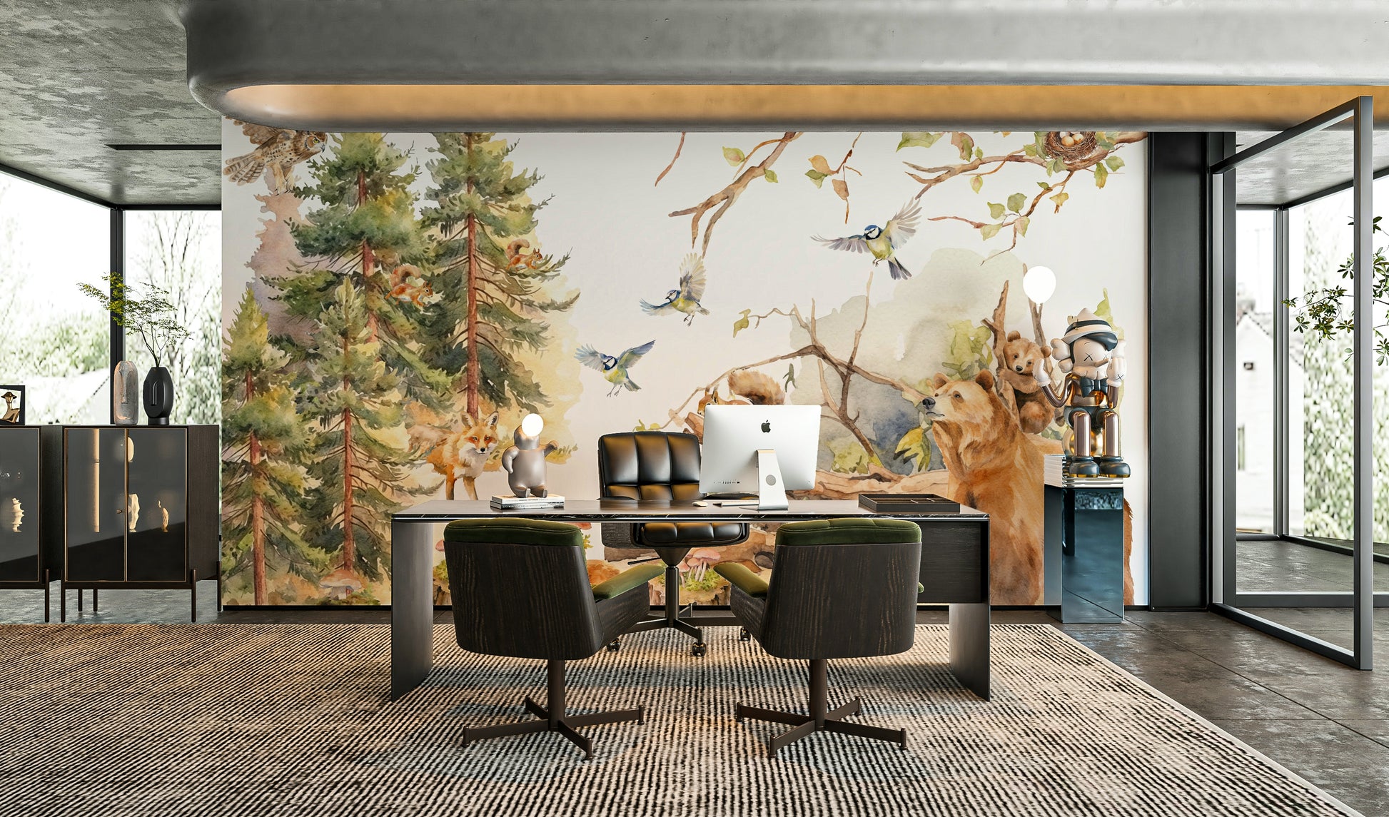 Whispers of the Wildwood 1 mural wallpaper

