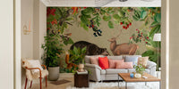 Peaceful natural wallpaper for interiors

