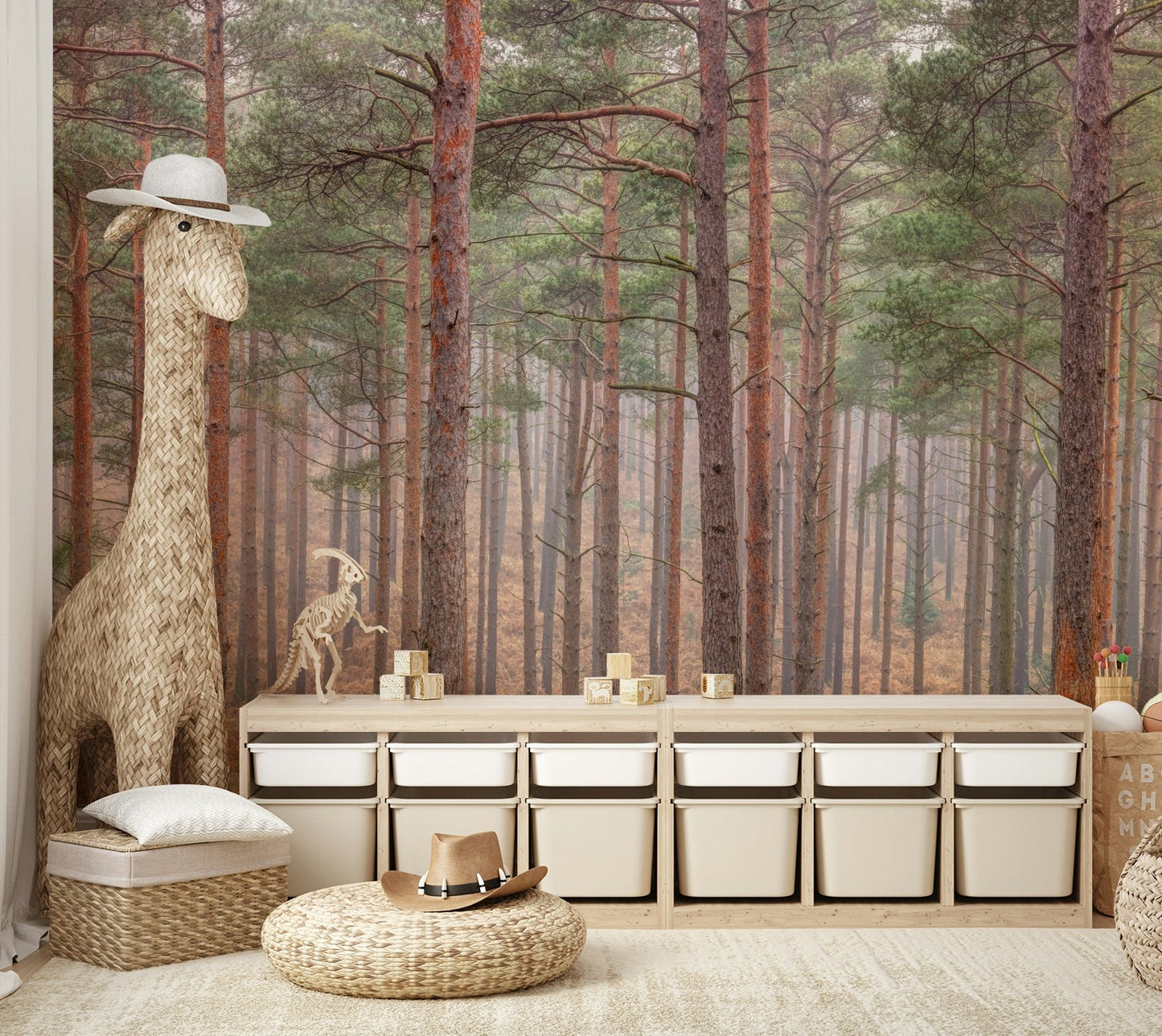 Whispers of Woods Wall Mural