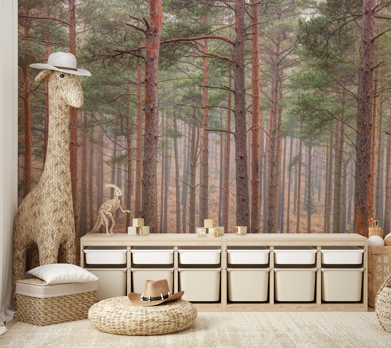 Whispers of Woods Wall Mural