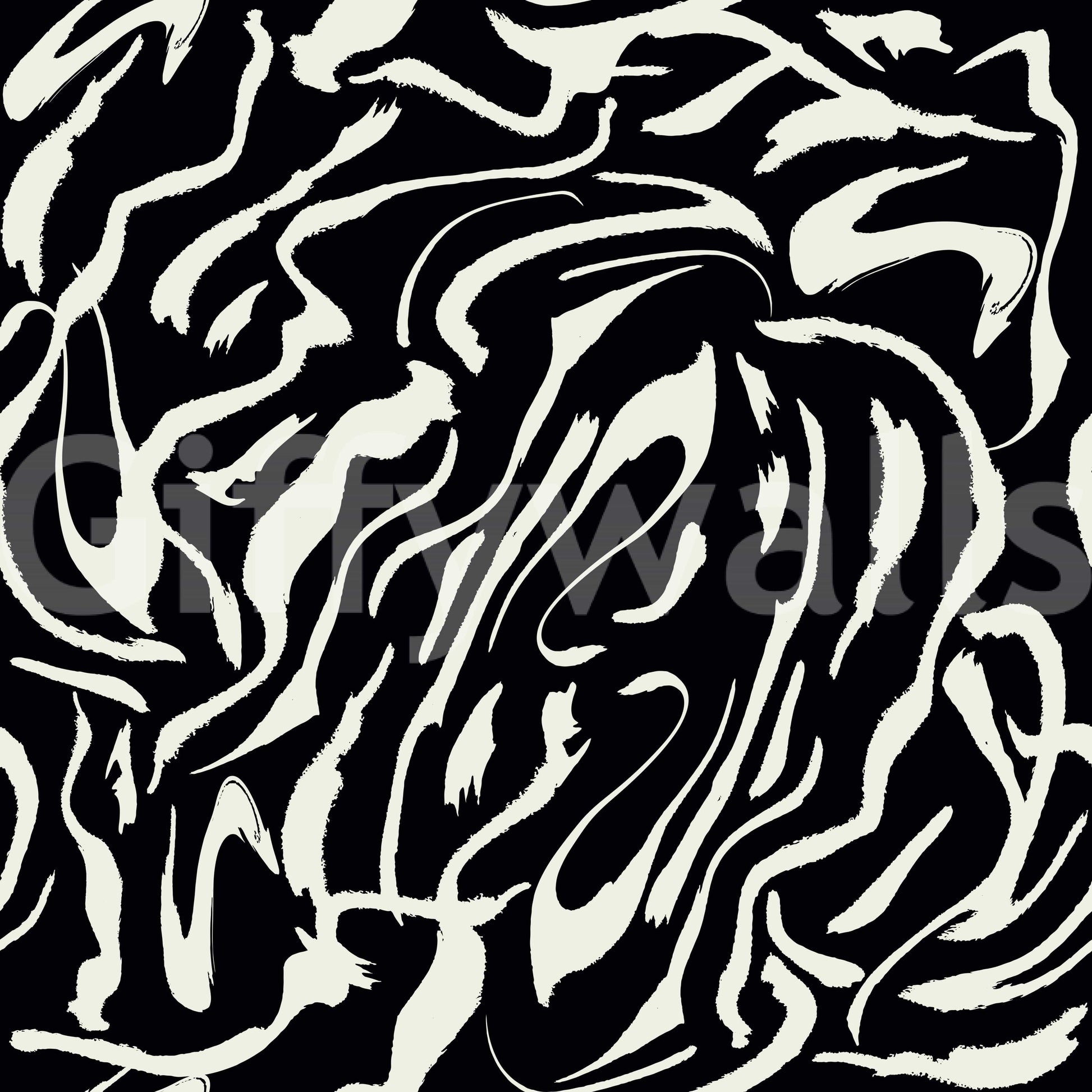 White Painted Lines graceful wallpaper