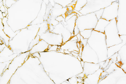 Calacatta Gold White Marble Wallpaper Murals