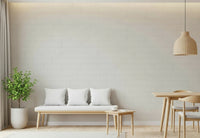 Wall mural showcasing a distressed whitewashed texture for a cozy, vintage-inspired accent wall.