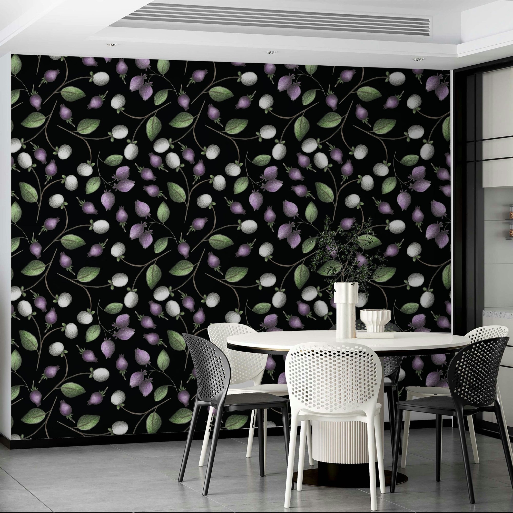 Forest fruit botanical wall art

