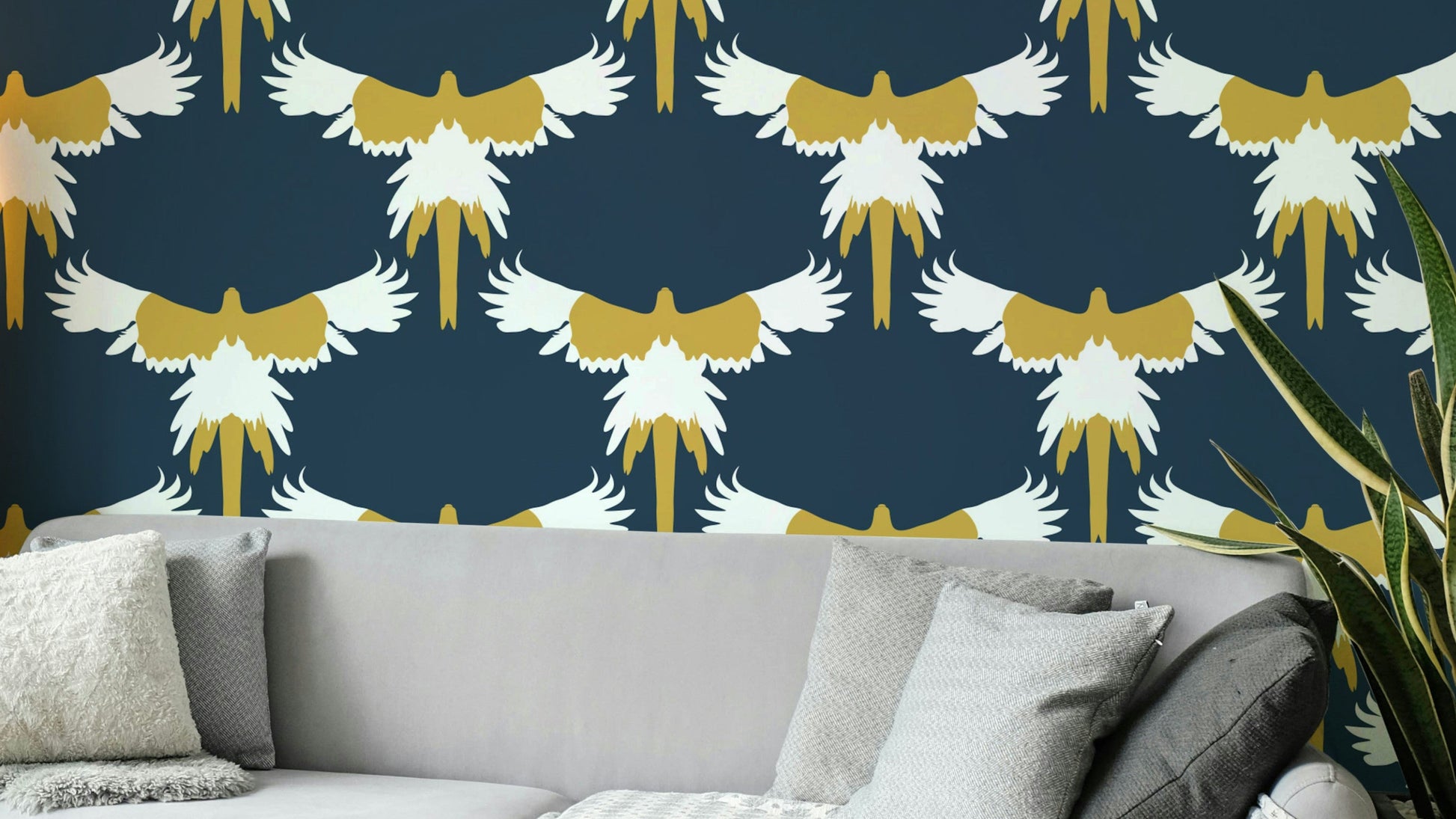 Flying macaws wall mural wallpaper

