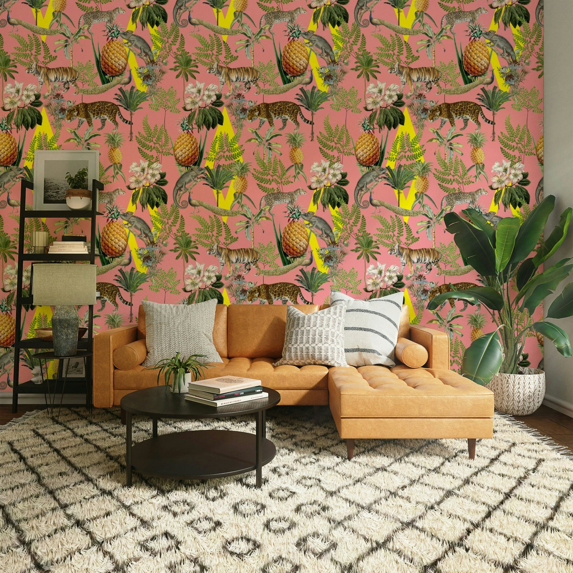 Wild Savana 02 mural with serene nature scene

