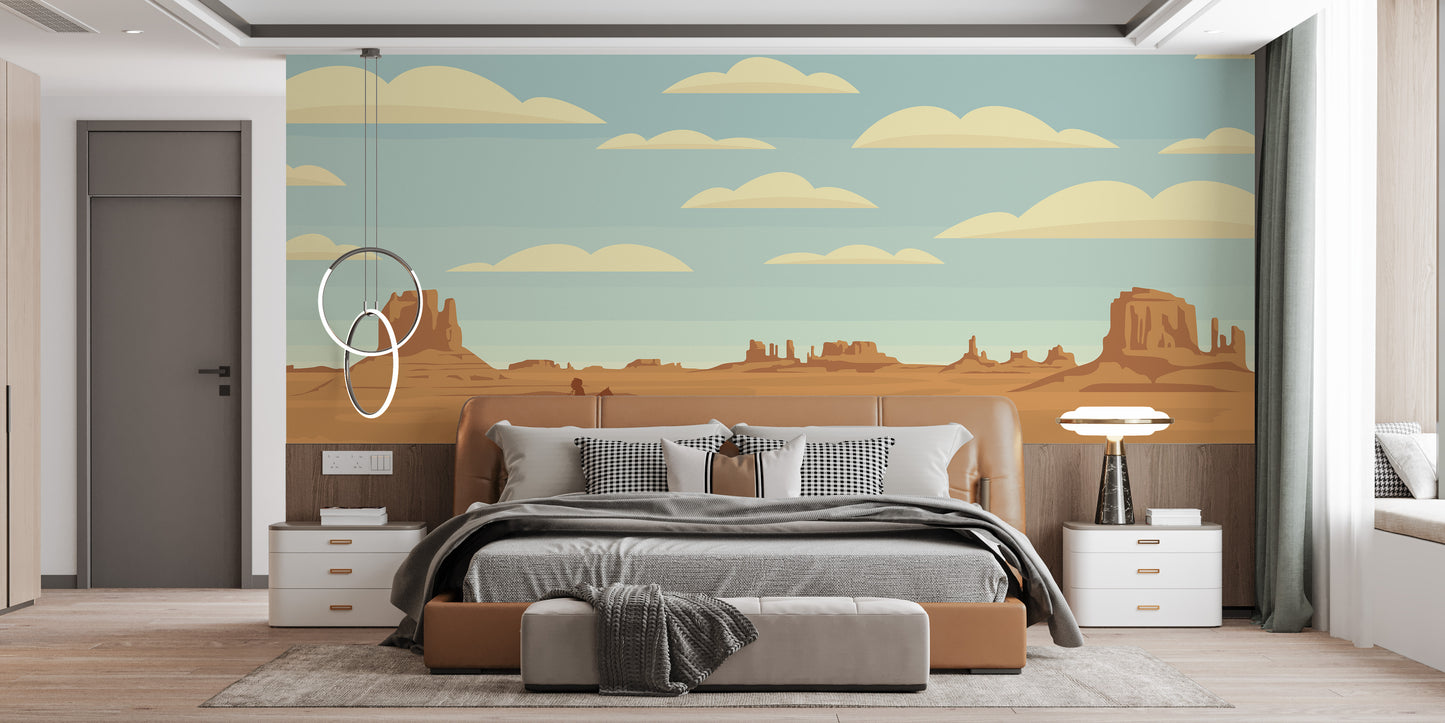 Wild West Prairies Wallpaper Murals - Giffywalls