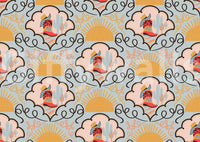 The image captures the spirit of the Wild West.

