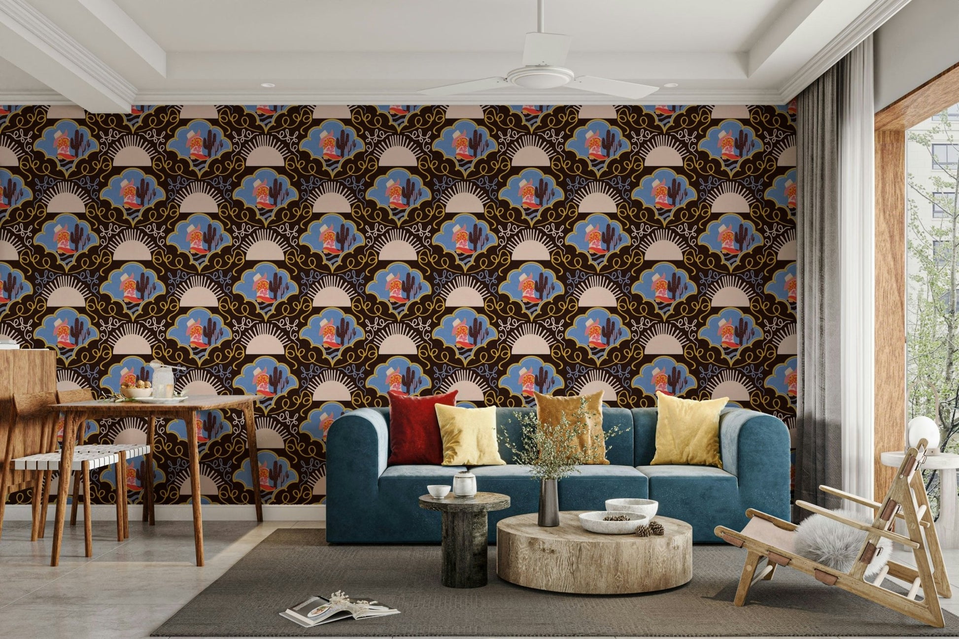 The composition is dynamic and full of life.

