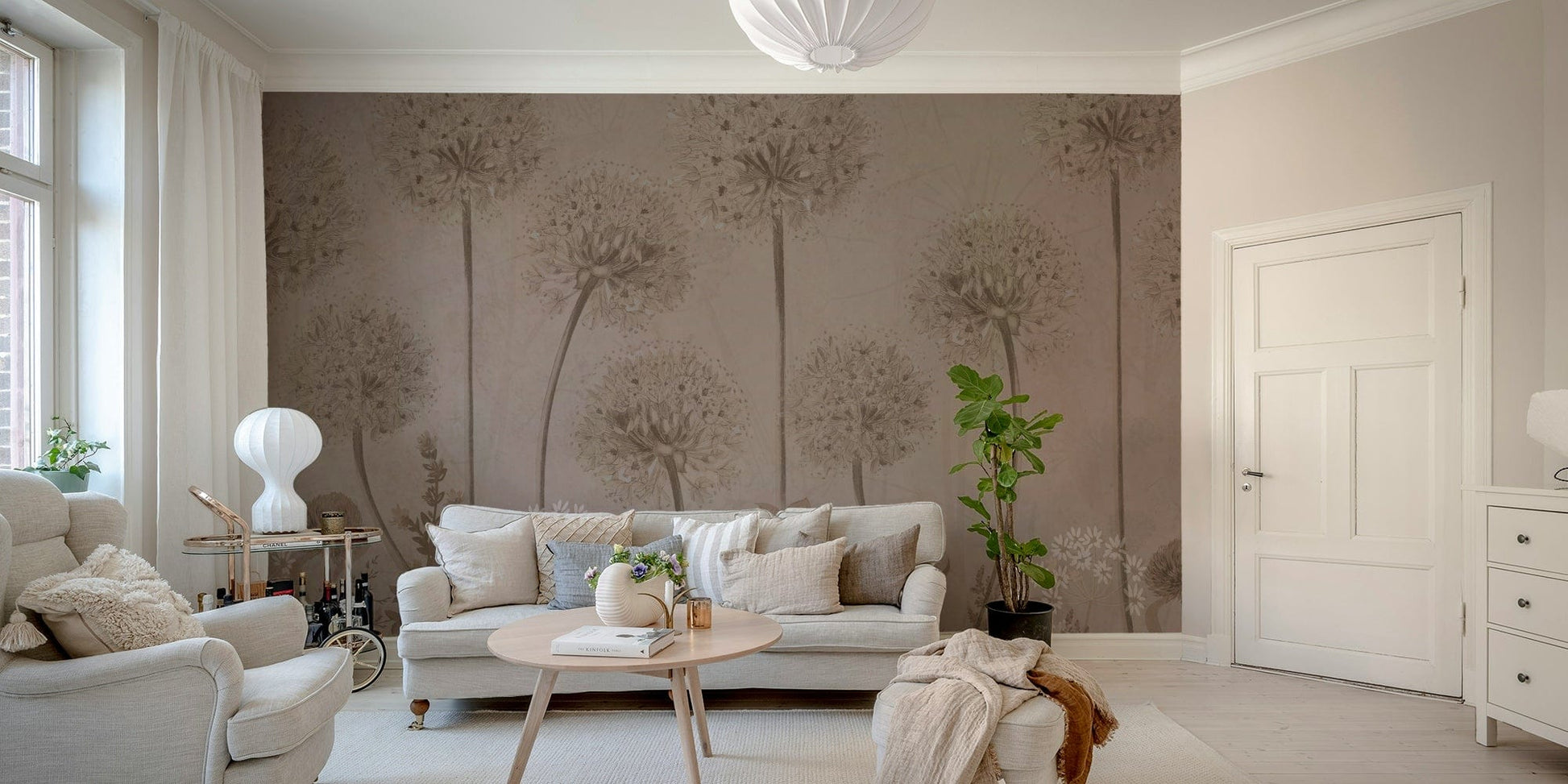 The design has a light and ethereal feel.

