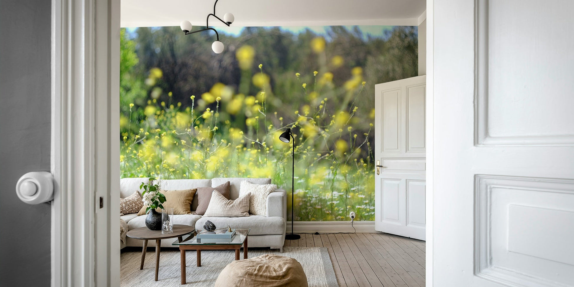 It gives a feeling of understated elegance and serenity.
