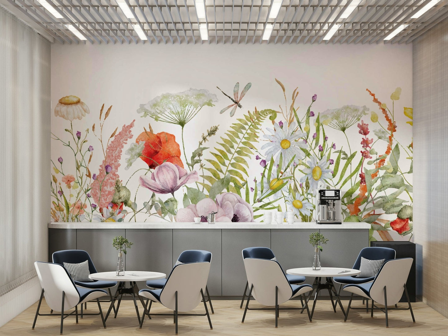 Sense of serene natural beauty and peaceful simplicity.

