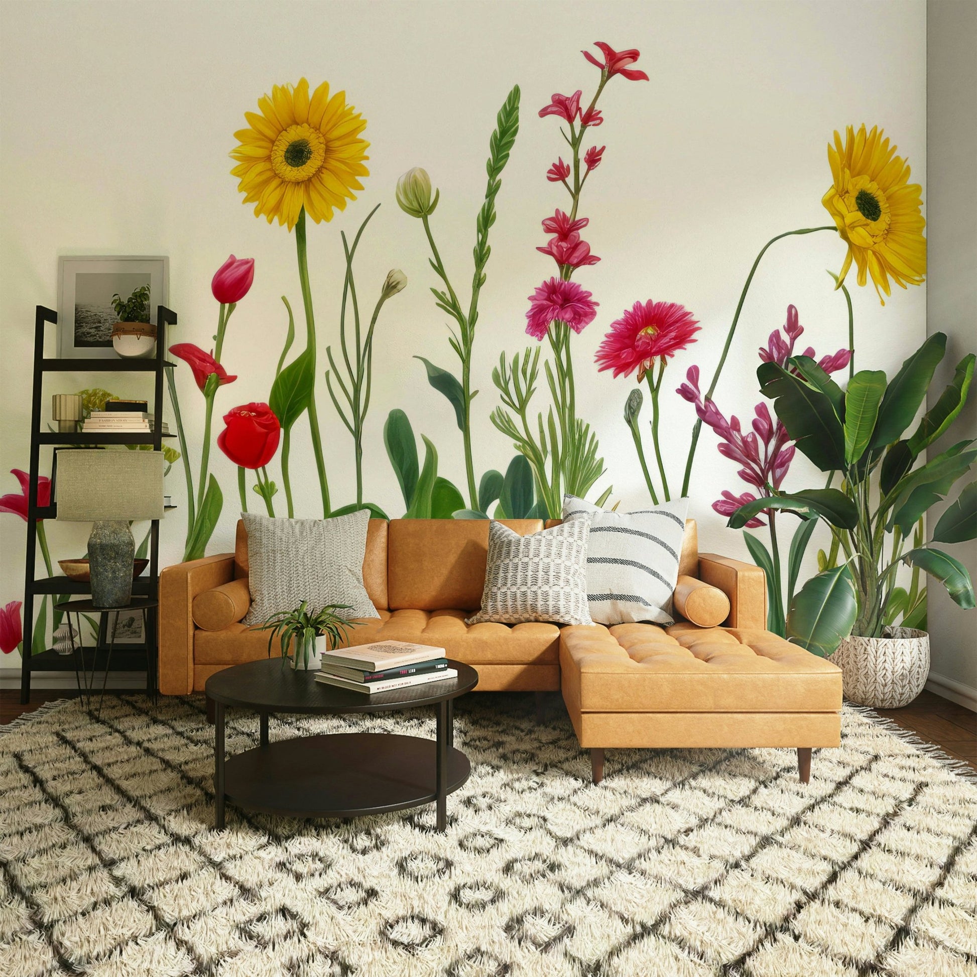 Inviting and cheerful aesthetic.

