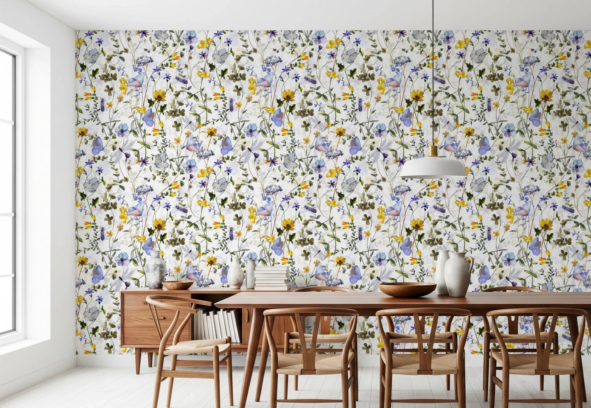 Wildflower Waltz By Uta Naumann Wallpaper⁠
