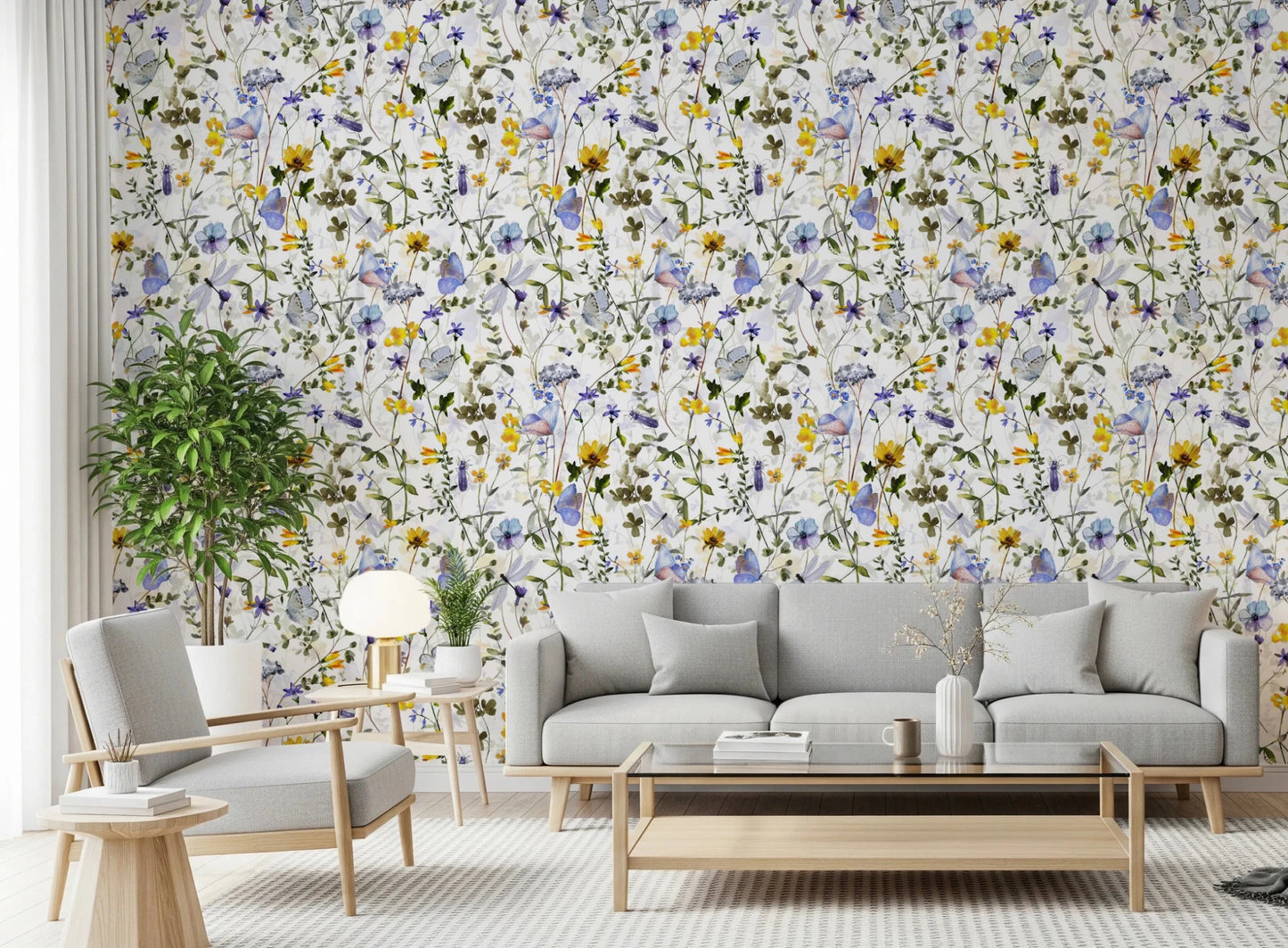 Wildflower Waltz By Uta Naumann Wallpaper⁠