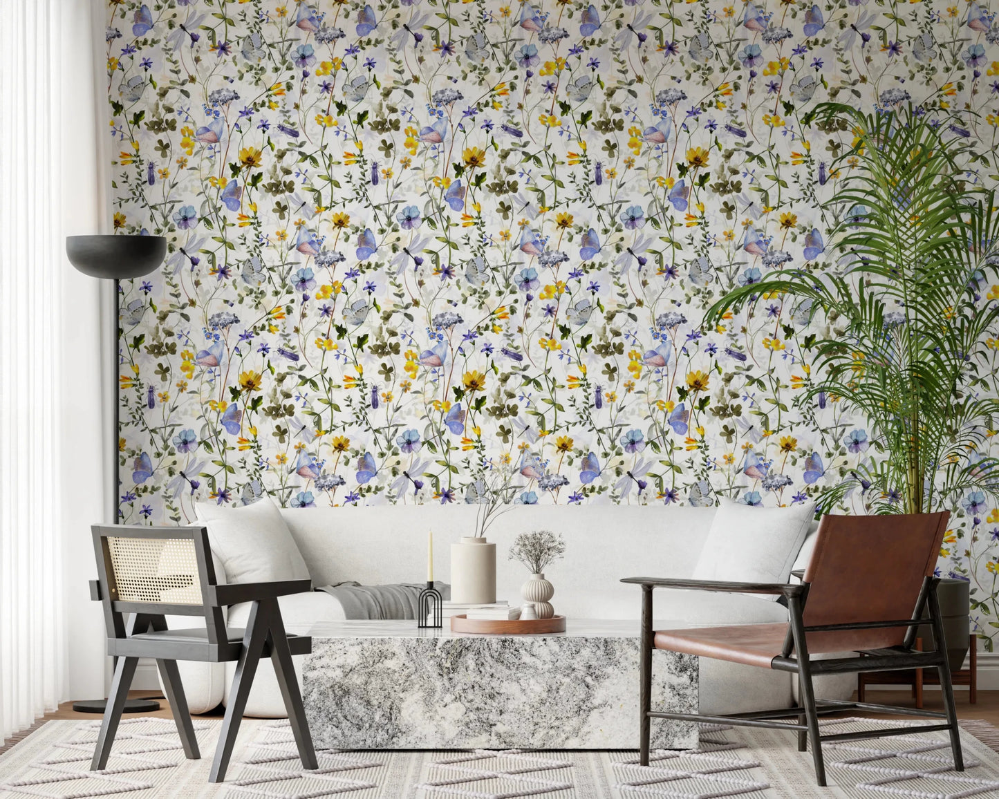 Wildflower Waltz By Uta Naumann Wallpaper⁠