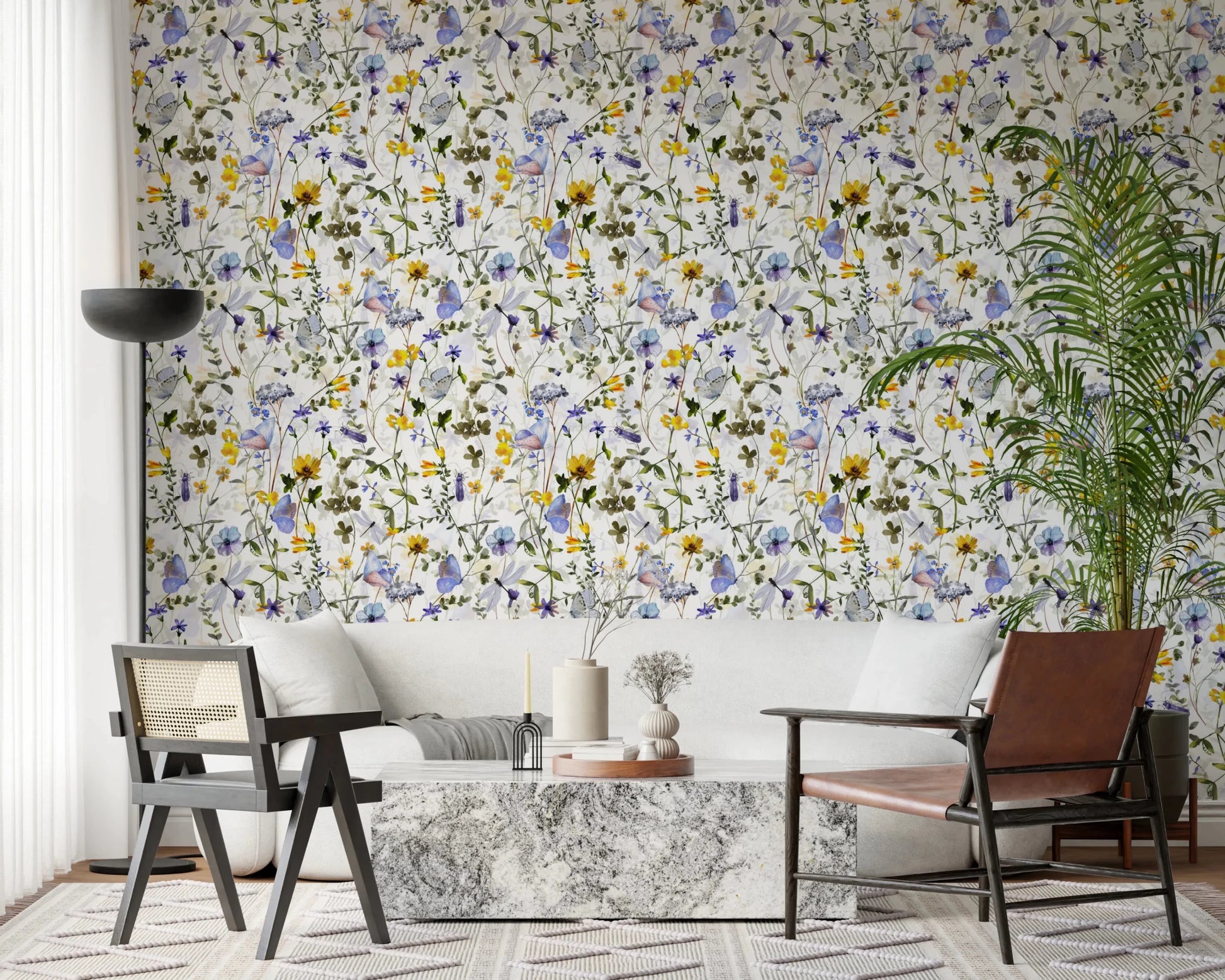 Wildflower Waltz By Uta Naumann Wallpaper⁠