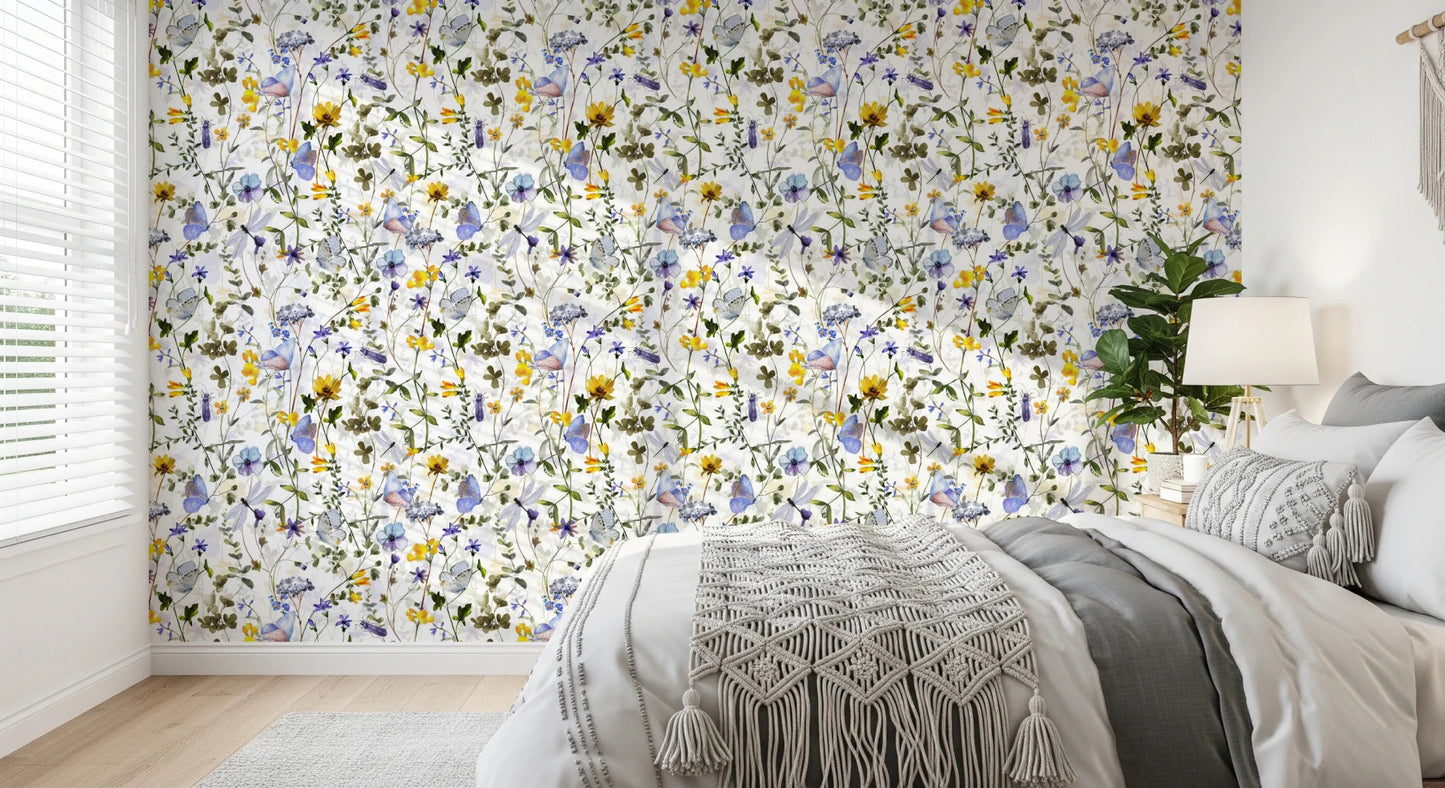 Wildflower Waltz By Uta Naumann Wallpaper⁠