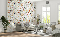 Soft Whimsy Meadow colors fresh illustration paper floral.