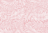 The wallpaper has a smooth, non-reflective matte finish.

