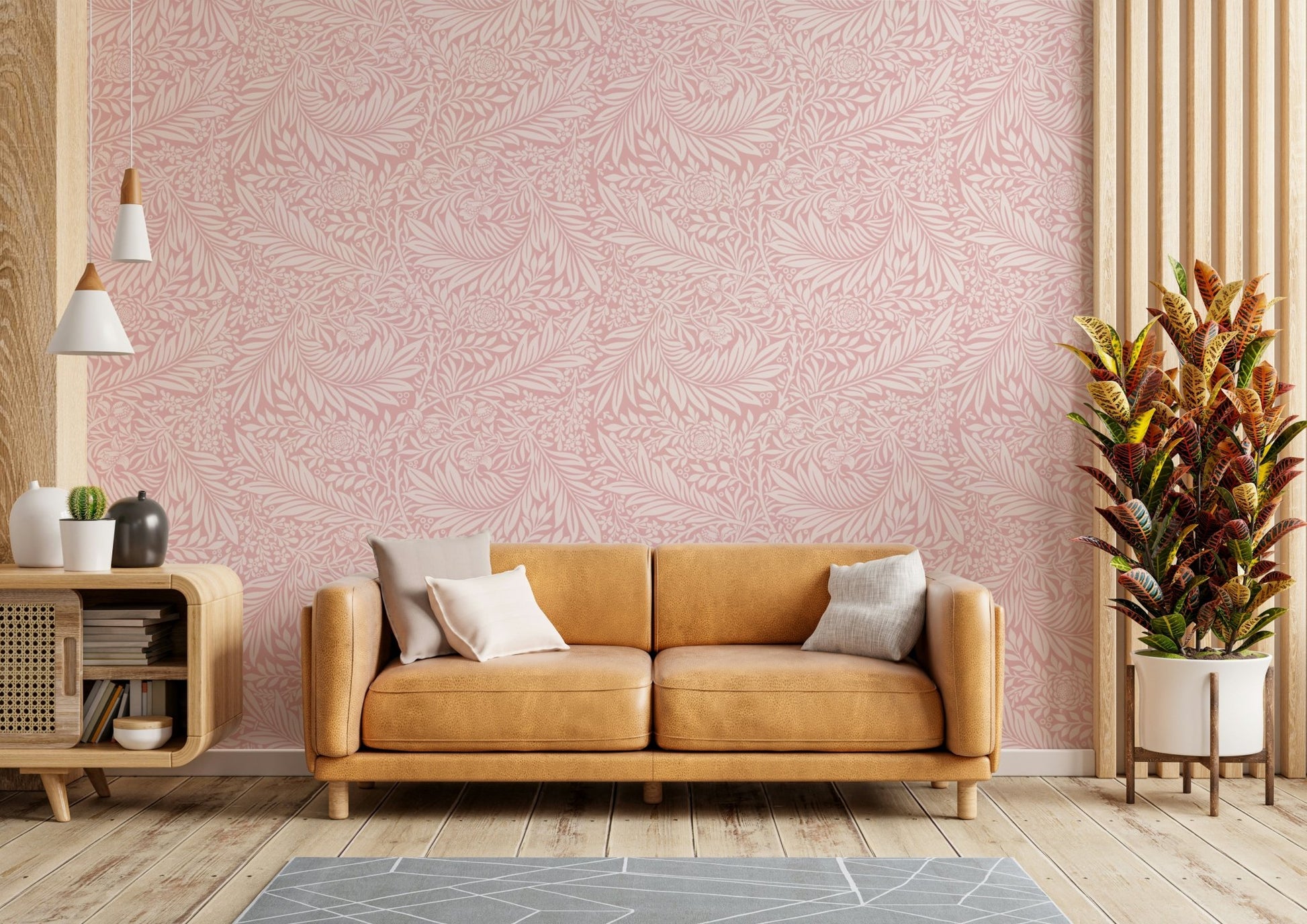 The design has a layered, artistic look with a sense of texture.

