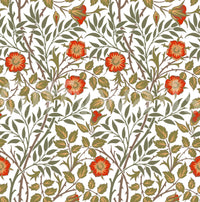 The wallpaper has a smooth, non-reflective matte finish.

