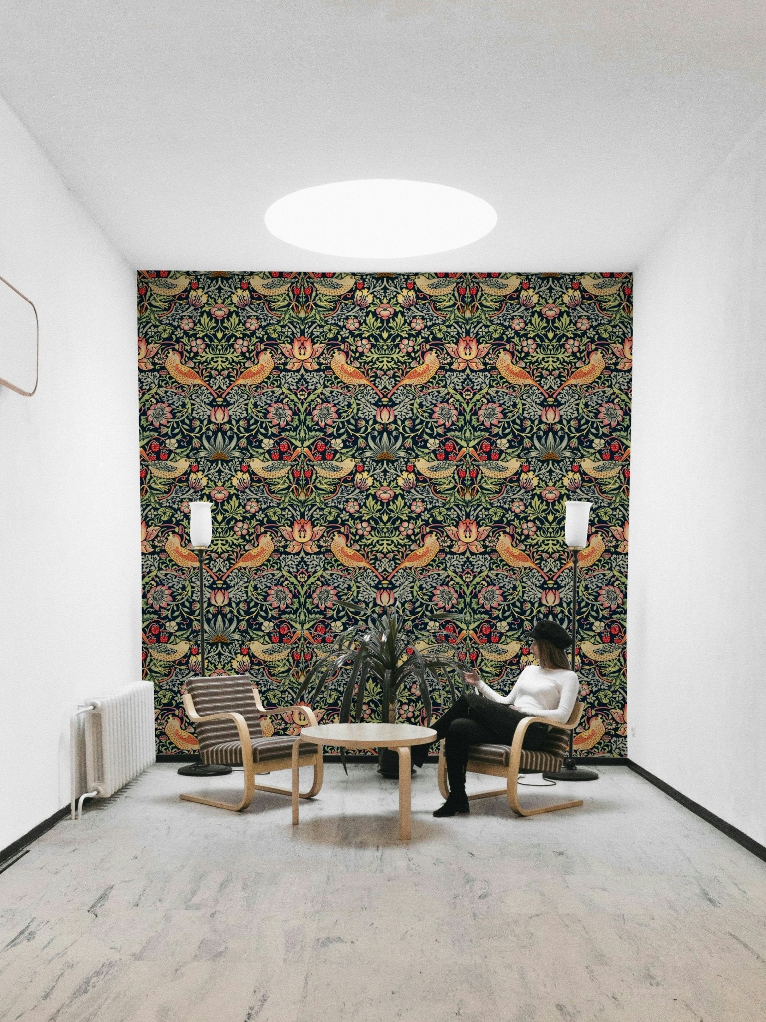 The style is vintage and feels very connected to a sense of history.

