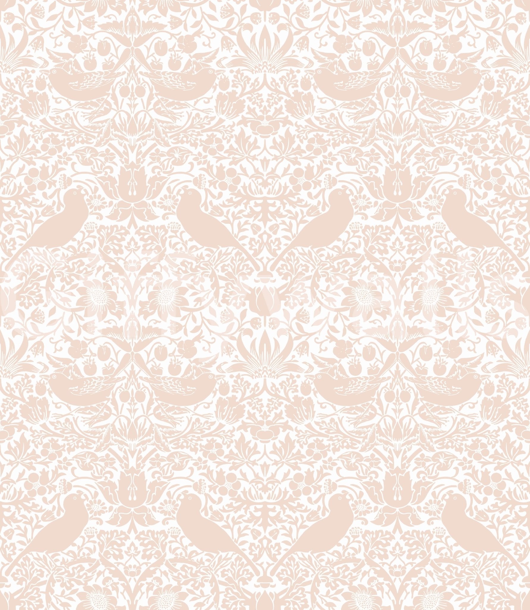 The wallpaper has a smooth, non-reflective matte finish.

